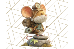 Tiny Explorers Clipart PNG, Animal Adventure PNG Product Image 2