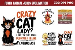 Funny animal Jokes Sublimation PNG Product Image 1
