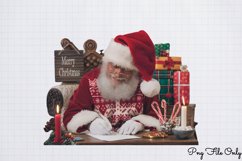 Christmas Festive gnome clipart PNG Product Image 1