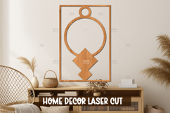 Mid Century Wall Art Laser Cut File for Home Decor Product Image 1