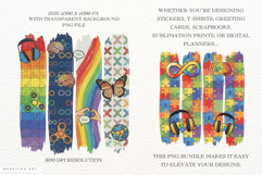 Autism Brushtrokes Clipart Product Image 2