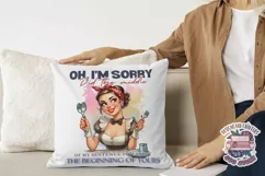 Pin Up Girl Sublimation Design Sarcastic Quote Tshirt Funny Product Image 3