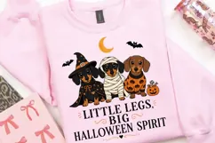 Little Legs Big Halloween Spirit PNG Sublimation Design Product Image 5