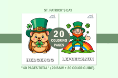 St Patrick's Day Coloring Pages for Kids Product Image 18