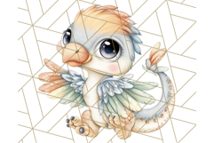 Cute Cartoon Dinosaur Clipart PNG, Prehistoric Animals PNG Product Image 2