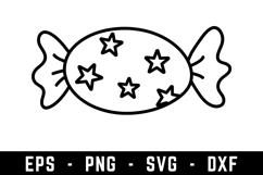 Candy Svg Design | Sweets SVG Cut files | Cricut Product Image 1