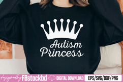 Autism Princess SVG Product Image 1
