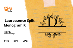 Lauressence Split Monogram Product Image 1