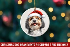 Breeds Of Christmas Dog Ornaments Clipart Bundle PNG Product Image 19
