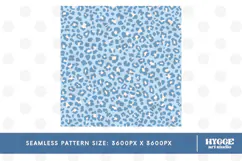 American 4th of July USA Patriotic Leopard Seamless Pattern Product Image 2