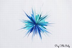 Happy New Year Fireworks Clipart PNG Product Image 1