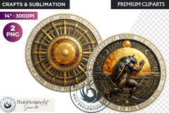 Ancient Egyptian Gods Pantheon Mythology Graphics cliparts Product Image 1