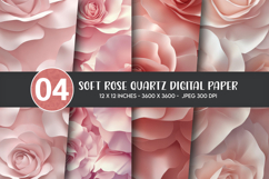 Soft Rose Quartz Digital Paper Product Image 1
