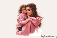 Mother Daughter Sublimation PNG Product Image 1