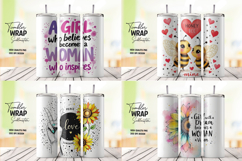 1090 Mega Tumbler Wrap PNG BUNDLE, Straight &amp; Tapered PNG Product Image 17