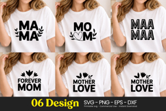 Forever Mother Love Mom Quotes SVG PNG Product Image 1