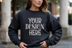 Gildan 18000 Sweatshirt Model Mockups Product Image 1