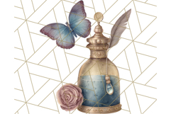 Vintage Butterfly PNG Clipart, Fairytale Cottagecore Images Product Image 2