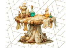 Woodland Potion Clipart Forest Apothecary Elements PNG Product Image 2