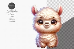 Farm animals clipart, Llama clipart, Cute animals, Product Image 1
