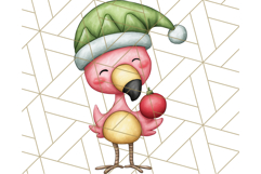 Safari Christmas PNG Clipart, Cute Jungle Animal Art Product Image 2