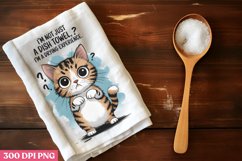 I&#039;m not just a dish towel, I&#039;m a drying experience PNG, Funn Product Image 1