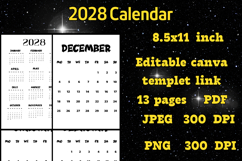 2028 Calendar Product Image 3