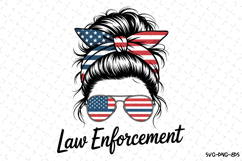 Law Enforcement mind svg | 4th of July Svg | Svg Cut Files Product Image 1