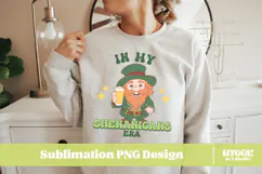 Happy St Patrick's Day PNG DTF Irish Lucky Leprechaun Beer Product Image 2