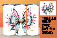 Dynamic 20oz Tumbler Design , Easter Bunny Product Image 1