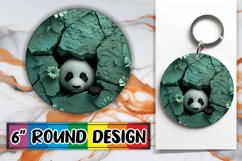 Whimsical 3D Animal Sublimation Art Product Image 1