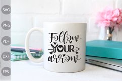 Follow your arrow SVG File Product Image 1
