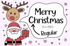 Warm Christmas Fonts | Cozy Handwritten Font Family Product Image 2