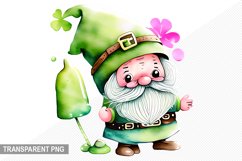 St.patrick's day Gnome - St.patrick's day Gnome Sublimation Product Image 1
