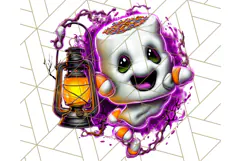 Haunted Treats Clipart PNG, Halloween Candy Art Product Image 2