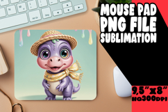 RADIANT DESK PAD GIFT MAGIC, Cute Dino Product Image 1