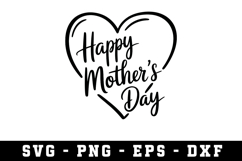 Happy Mother Day Svg |Mother Day SVG Cut files | Cricut Product Image 1
