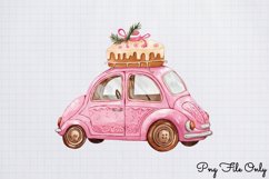 Pink Christmas Gingerbread sublimation Clipart PNG Product Image 1