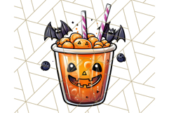 Monster Café Halloween PNG Clipart, Coffee Holiday Clip Art Product Image 2
