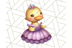 Princess Animal PNG Clipart with Crowns & Royal Accessories Product Image 2