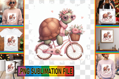 ENCHANTED TSHIRT Designs PNG, Turtle Product Image 1