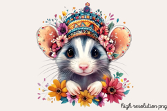 Da de Los Muertos Animals PNG Product Image 1