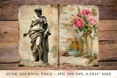 Printable Junk Journal Pages greek 1 Product Image 1