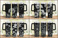 40oz Tumbler laser svg engraved wrap Product Image 20