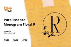 Pure Essence Monogram Floral Product Image 1