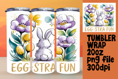 20oz Sublimation Template for Creatives , Easter Product Image 1