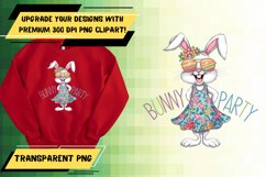 Trendy PNG Template for Sublimation Crafts , Easter Bunny Product Image 1