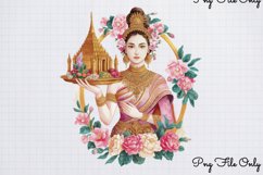 South East Asian Girls Clipart PNG Product Image 1