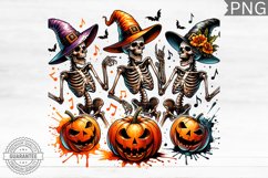 Halloween Skeleton - Halloween PNG Design Product Image 1