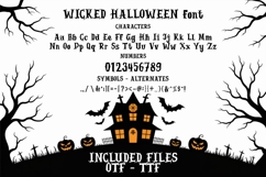 Wicked Halloween Font Spooky Gothic Typeface for Crafts Product Image 8
